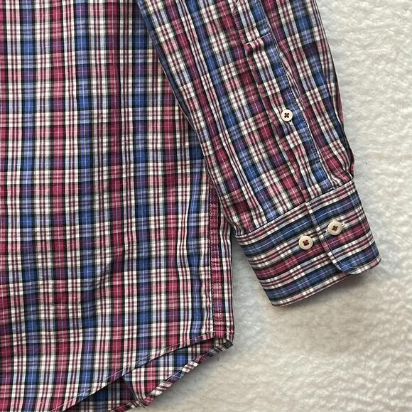 Peter Millar Shirt Mens 2XL Plaid Crown Button Down Classic Long Sleeve Casual - Picture 6 of 10